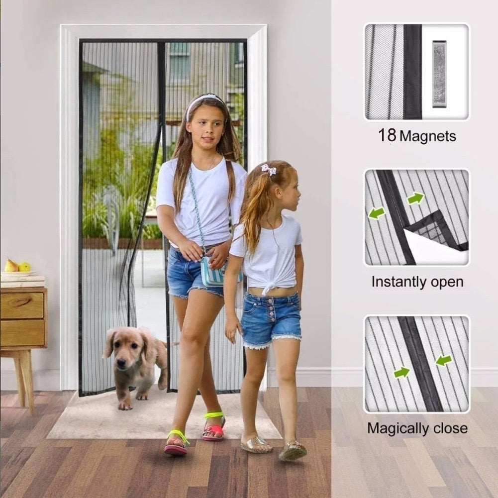 🏡Malla Mosquitera para Puerta – Protección Total contra Insectos 🦟