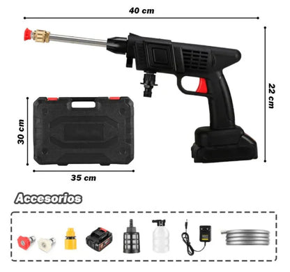 🚿Hidro lavadora Portátil Inalámbrica 2 bat  48V 🔋