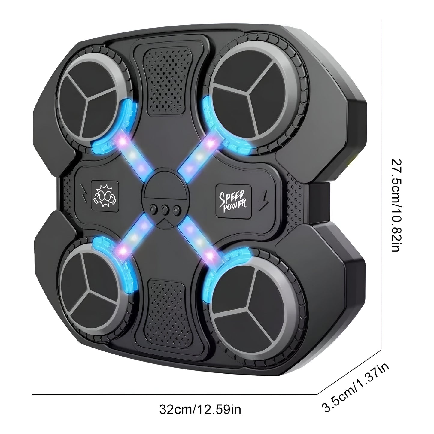 🥊 Máquina de Boxeo Musical Infantil – ¡Diversión, Ejercicio y Música en Uno! 🎶