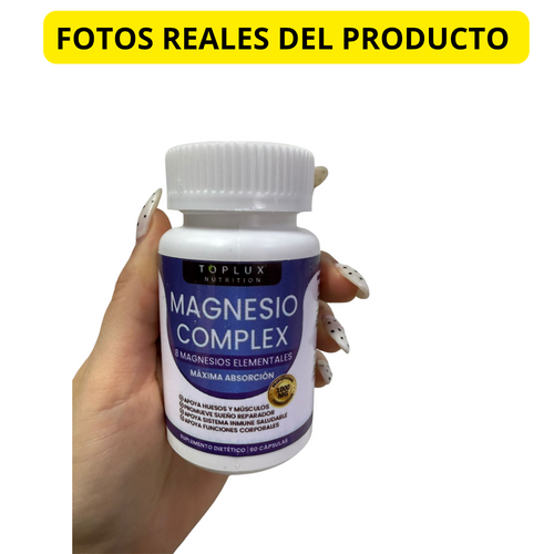 💊 Magnesio Complex 1000MG – Tu aliado para músculos y descanso💪