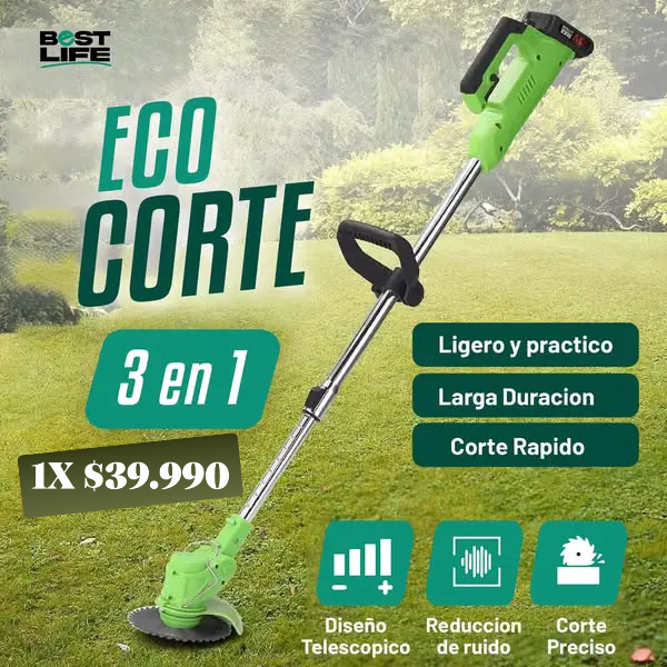 🌿Cortacésped Inalámbrico 88V + 2 Baterías🔋