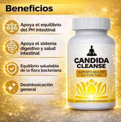 🌿  Limpia la Cándida y Recupera Tu Bienestar Interior con Cándida Cleanse✨