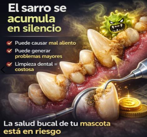 OralPet™ – Adiós al Sarro y al Mal Aliento de Tu Perro ✨🐾