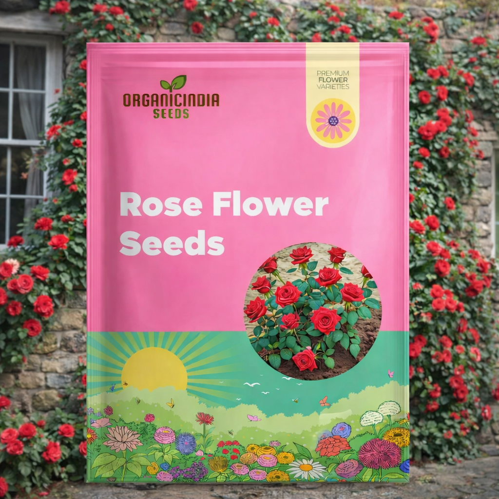 🌷 Rosas Trepadoras en Semilla – Mix de 5 Colores🌺