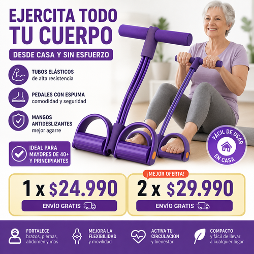 Banda Elástica con Pedales FitFlex™
