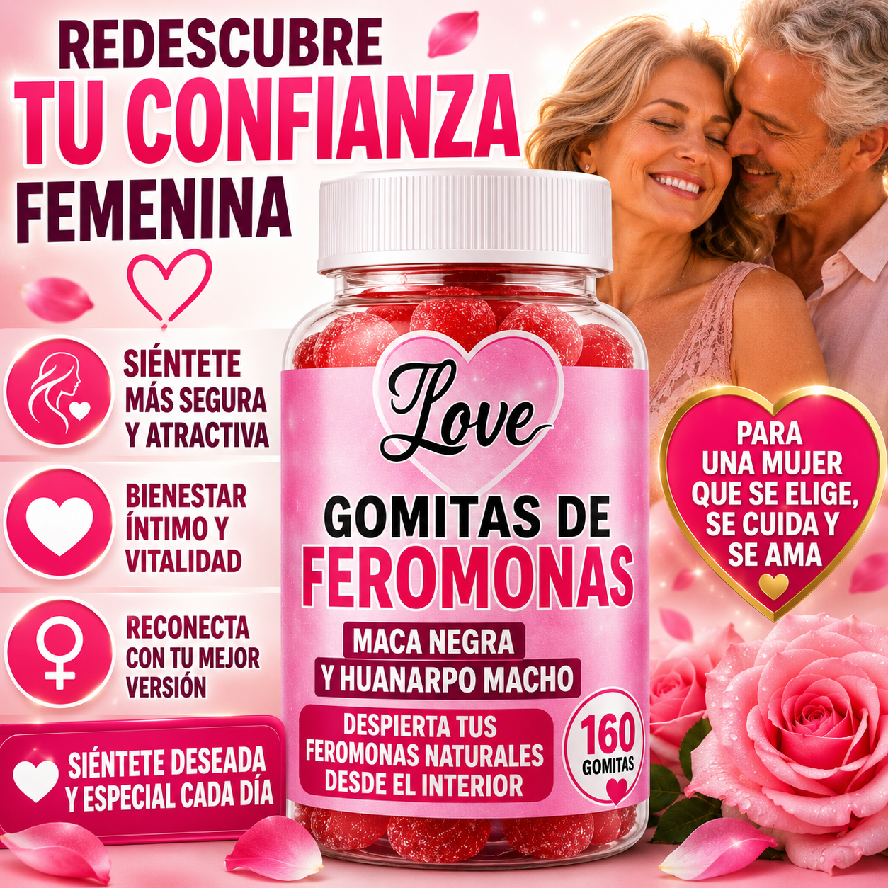 💖 Love Gummies con Feromonas para la pasión