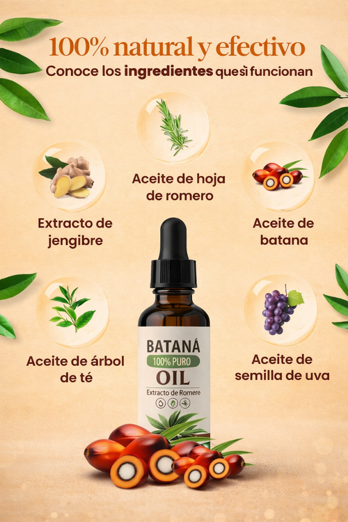✨Aceite De Batana + Romero - Crecimiento y Salud Del Cabello 🌿 (30ml)
