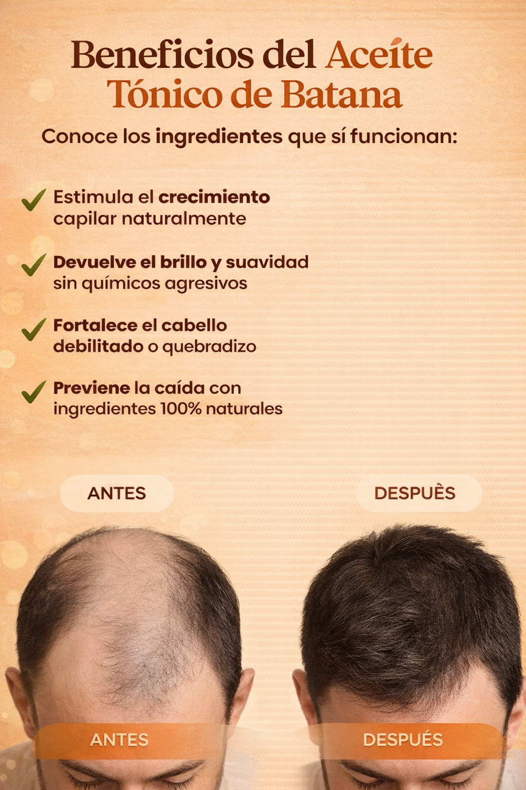✨Aceite De Batana + Romero - Crecimiento y Salud Del Cabello 🌿 (30ml)