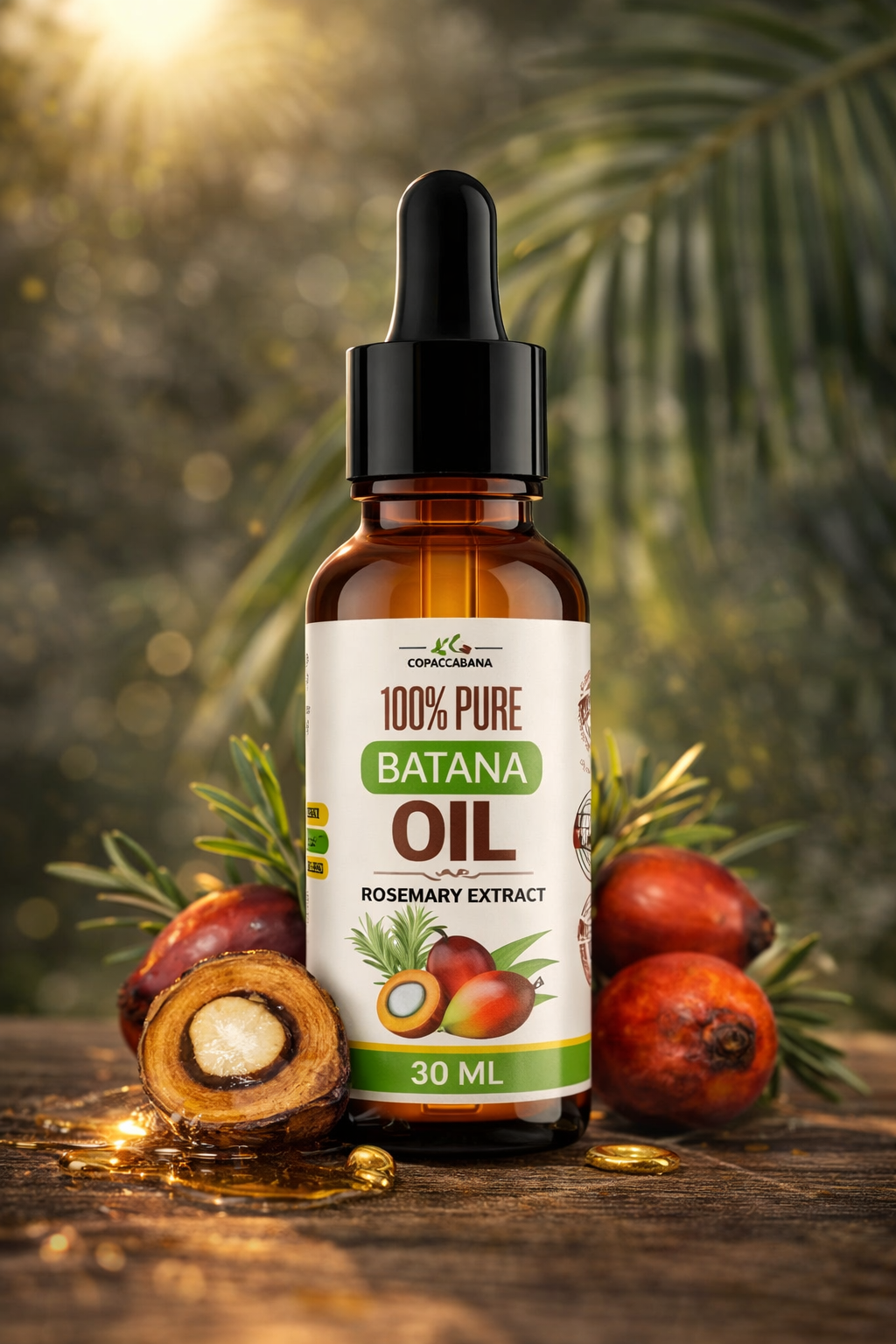 ✨Aceite De Batana + Romero - Crecimiento y Salud Del Cabello 🌿 (30ml)