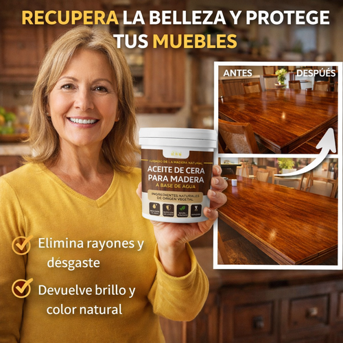 ✨Sellador de Madera – 1 LITRO🪵con Cera Natural