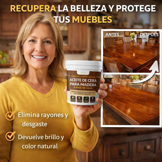 ✨Sellador de Madera – 1 LITRO🪵con Cera Natural