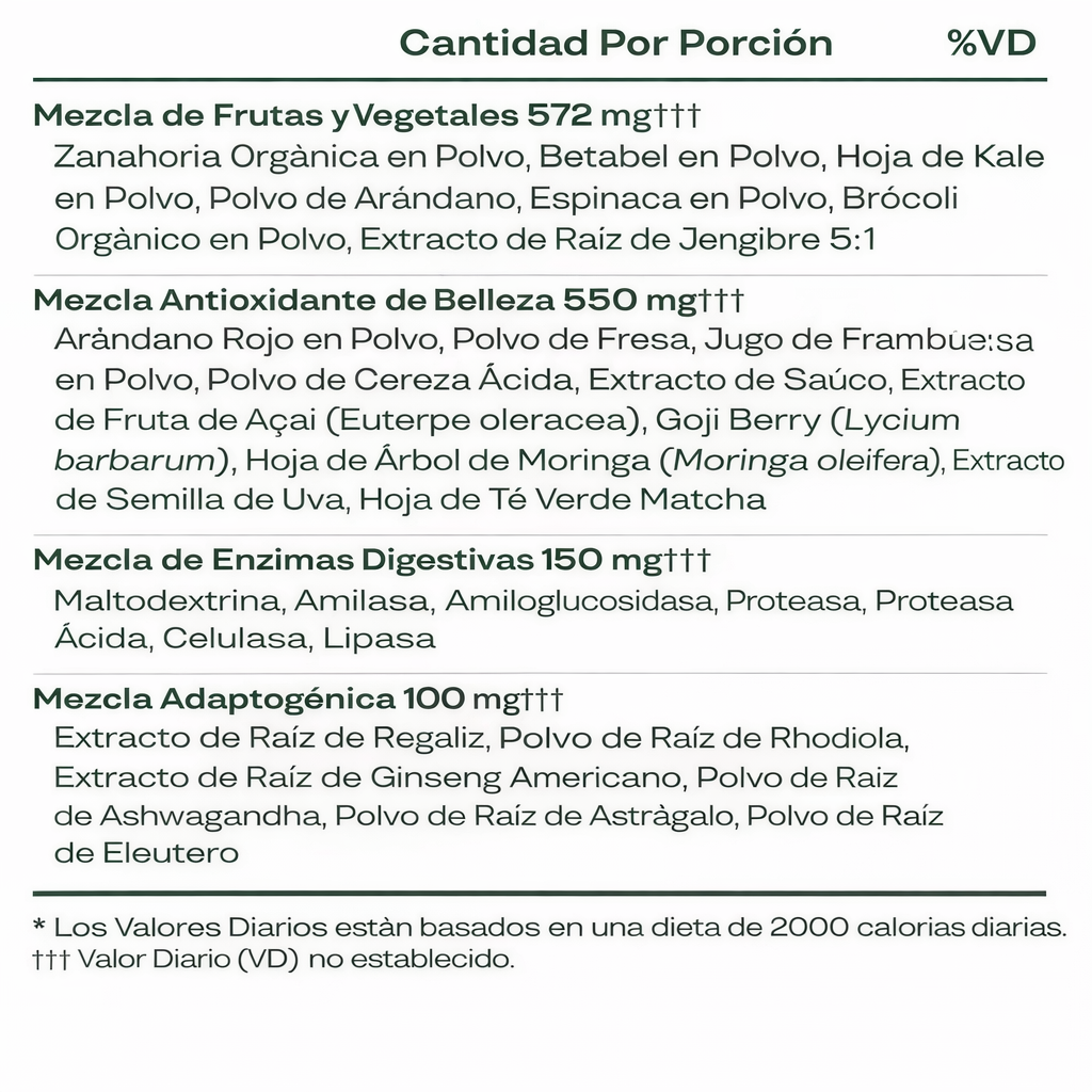 🌿Bloom Jugo Verde Détox Natural ✨