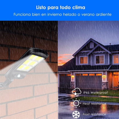 🌞 Pack de 3 Focos Solares LED UltraPower 💡