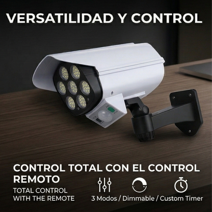 ☀️ Foco Solar con forma de  Cámara 🚨
